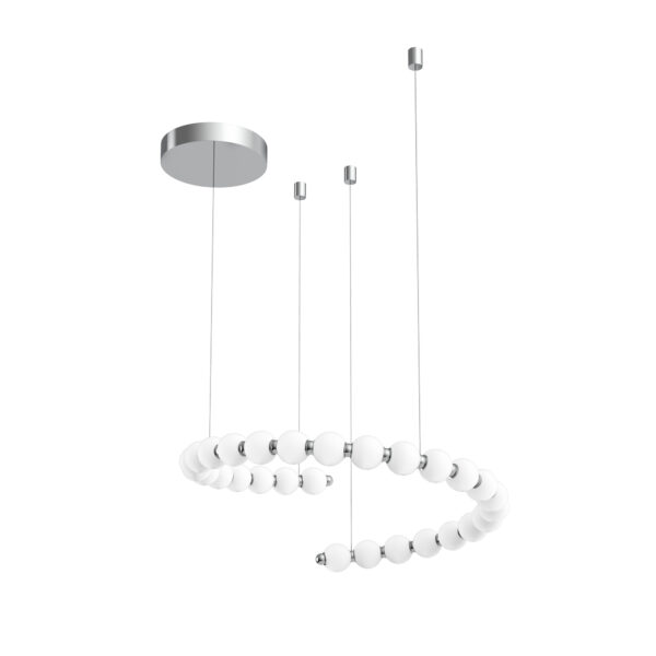 Alora Lighting Akoya Series CH321508CH LED Free-Form Chandelier - Image 3