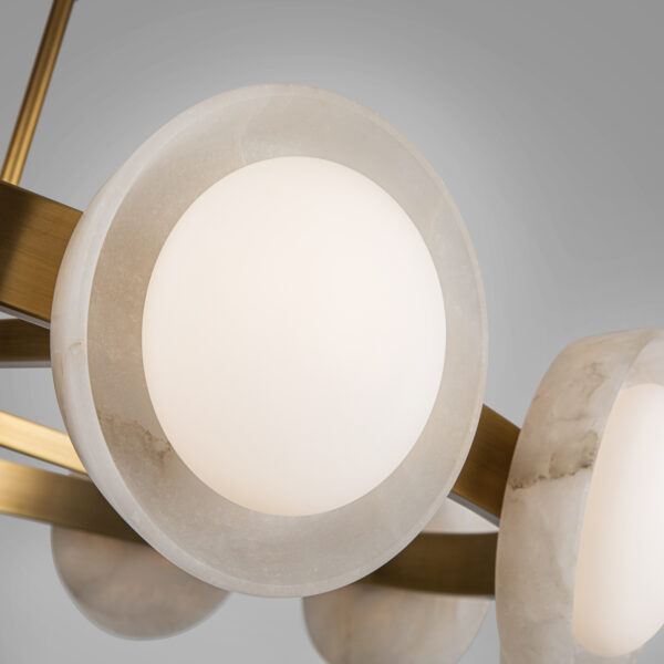 Alora Lighting Alonso Series CH320050VBAR LED Chandelier - Image 2