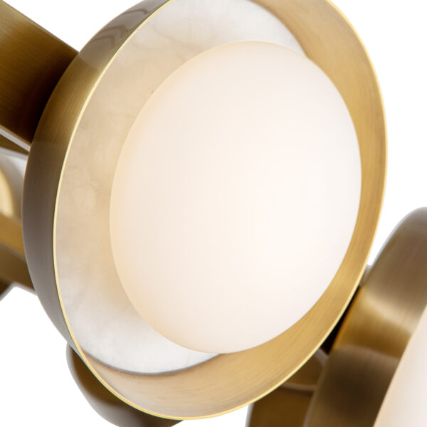 Alora Lighting Alonso Series CH320050VB LED Chandelier - Image 2