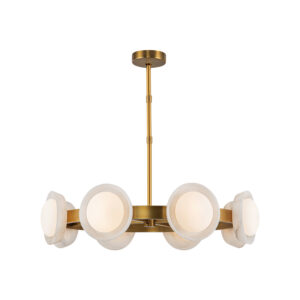 Alora Lighting Alonso Series CH320837VBAR LED Chandelier