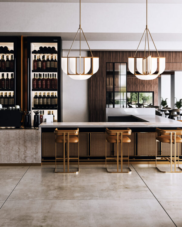 Alora Lighting Anders Series CH336830VB LED Chandelier - Image 3