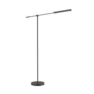 Alora Lighting Astrid Series FL316655UBMS LED Floor Reading Lamp
