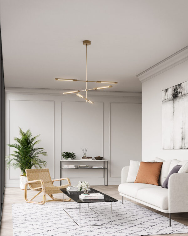 Alora Lighting Astrid Series MP316406VBMS LED Adjustable Pendant - Image 2