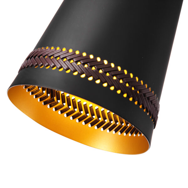 Alora Lighting Brickell Series WV342105MBHL Swing-Arm Wall Sconce - Image 3
