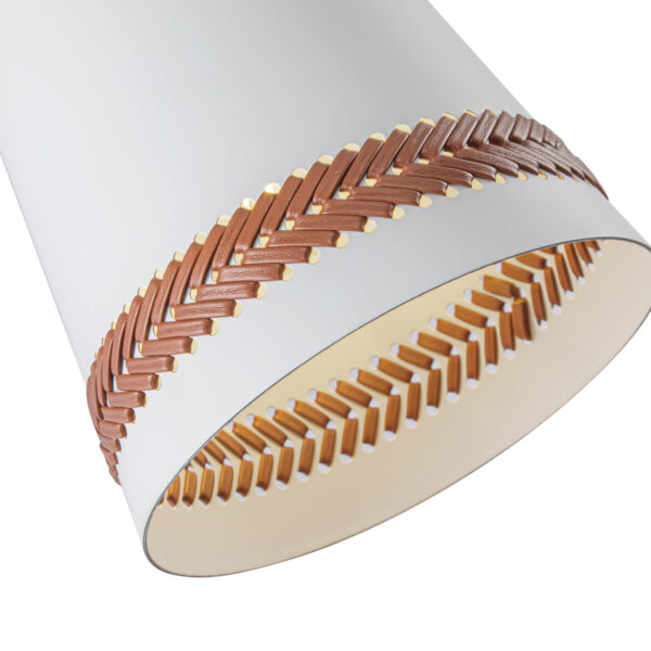Alora Lighting Brickell Series WV342105MWHL Swing-Arm Wall Sconce - Image 3