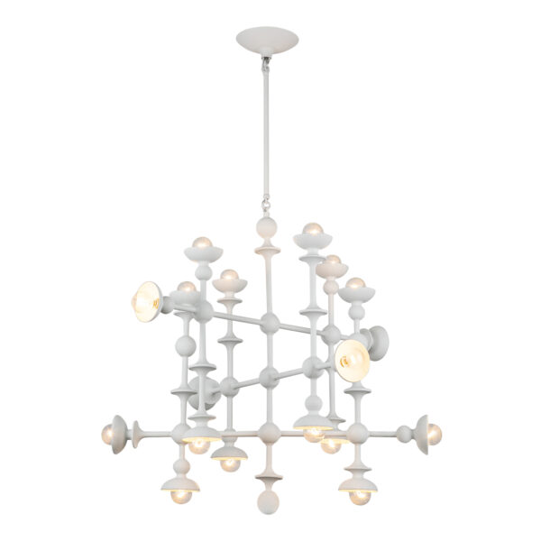Alora Lighting Cadence Series CH328129AW Chandelier
