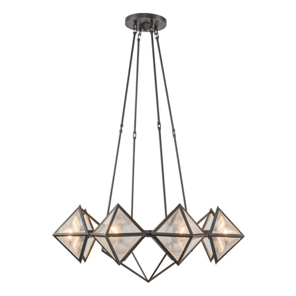Alora Lighting Cairo Series CH332830UBCR Chandelier - Image 2