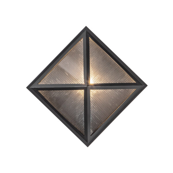 Alora Lighting Cairo Exterior Series EW332511BKCR Diamond Exterior Wall Bracket