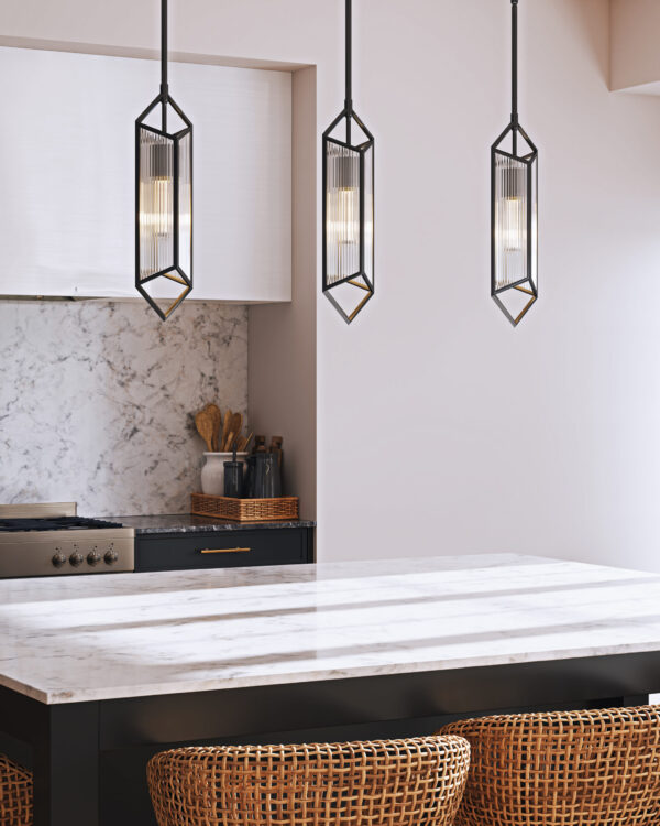 Alora Lighting Cairo Series PD332119UBCR Pendant - Image 3