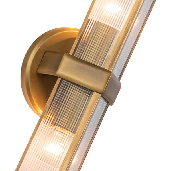 Alora Lighting Cairo Series WV332815VBCR Wall/Bath Sconce - Image 3