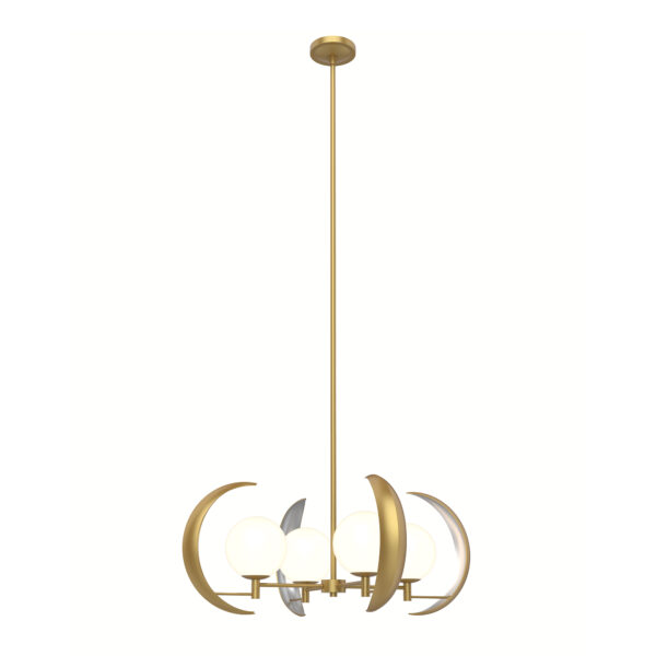 Alora Lighting Celeste Series CH351204VB Chandelier
