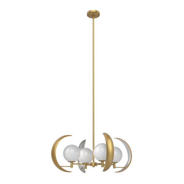 Alora Lighting Celeste Series CH351204VB Chandelier - Image 2