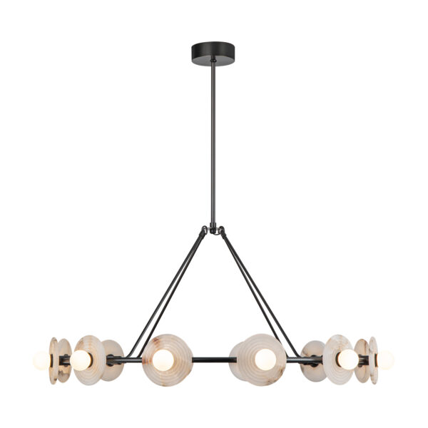 Alora Lighting Dahlia Series CH346046UBAR LED Chandelier - Image 2