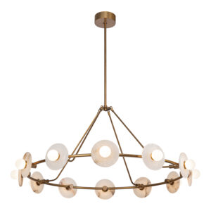 Alora Lighting Dahlia Series CH346046VBAR LED Chandelier