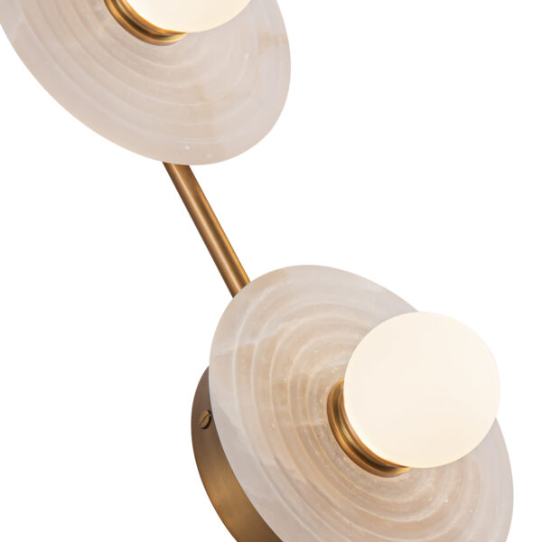 Alora Lighting Dahlia Series WV346214VBAR ADA Compliant LED Wall/Bath Sconce - Image 3