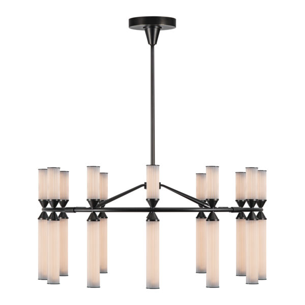 Alora Lighting Edwin Series CH348038UBFR LED Chandelier - Image 2