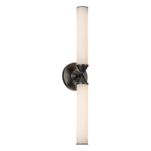 Alora Lighting Edwin Series WV348222UBFR ADA Compliant LED Wall/Bath Sconce