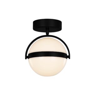 Alora Lighting Globo Series FM301001MB LED Semi-Flush