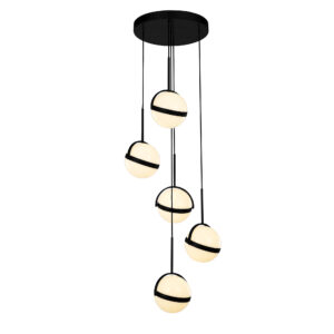 Alora Lighting Globo Series MP301005MB LED Multi-Pendant