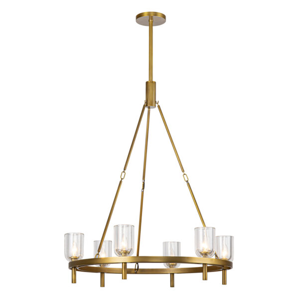 Alora Lighting Lucian Series CH338632VBCC Chandelier