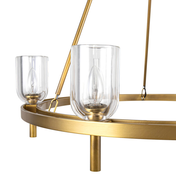 Alora Lighting Lucian Series CH338632VBCC Chandelier - Image 2