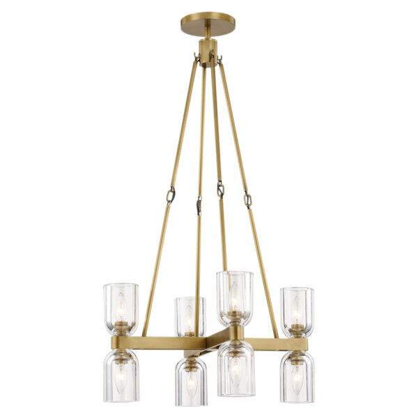 Alora Lighting Lucian Series CH338822VBCC Chandelier