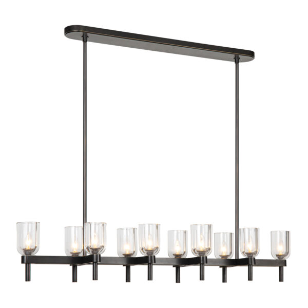 Alora Lighting Lucian Series LP338052UBCC Linear Pendant/Chandelier