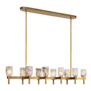 Alora Lighting Lucian Series LP338052VBAR Linear Pendant/Chandelier