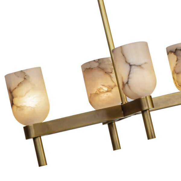 Alora Lighting Lucian Series LP338052VBAR Linear Pendant/Chandelier - Image 2