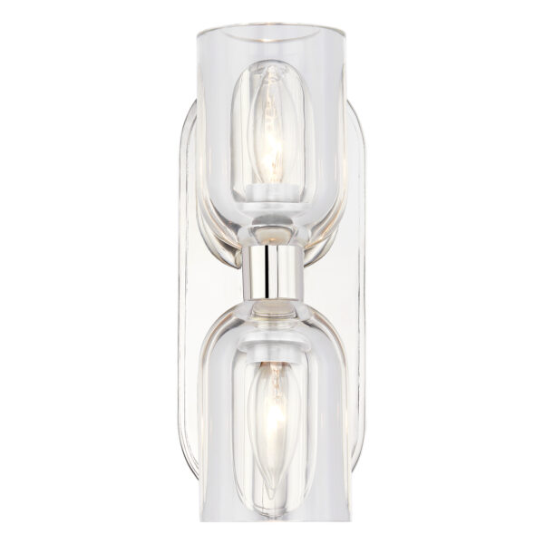 Alora Lighting Lucian Series WV338902PNCC Wall Bath/Sconce
