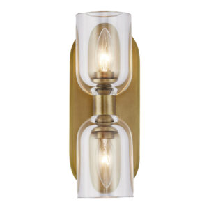 Alora Lighting Lucian Series WV338902VBCC Wall Bath/Sconce