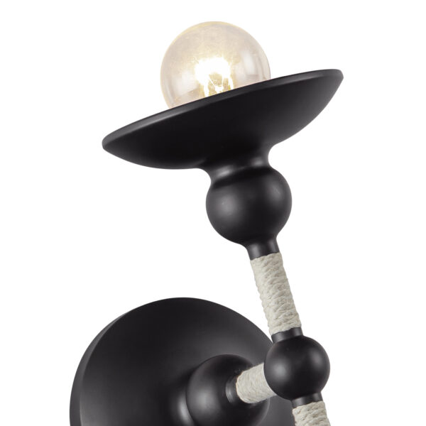 Alora Lighting Nadine Series WV343104MBCN Wall Sconce - Image 3