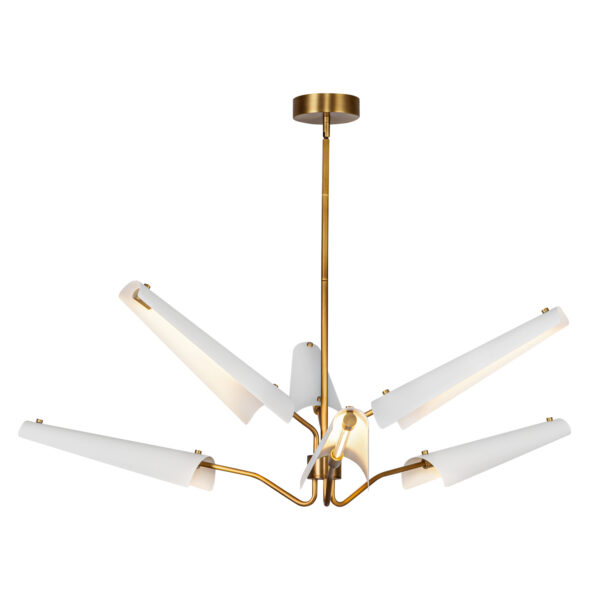 Alora Lighting Osorio Series CH347646MWVB LED Chandelier