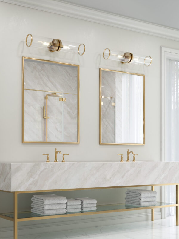 Alora Lighting Revolve II Series WV311602NBCG Wall/Bath Sconce - Image 2
