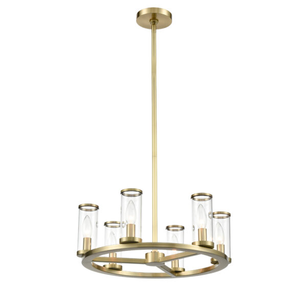 Alora Lighting Revolve Series CH309006NBCG Mini-Chandelier