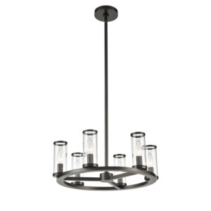 Alora Lighting Revolve Series CH309006UBCG Mini-Chandelier