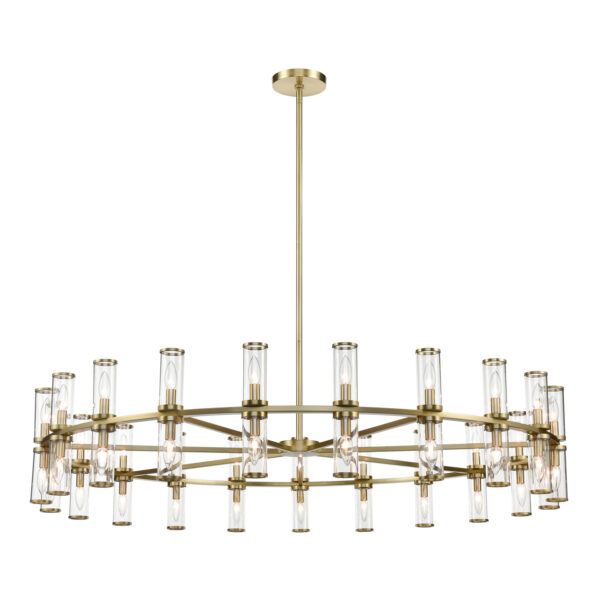 Alora Lighting Revolve Series CH309042NBCG Large Chandelier