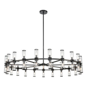Alora Lighting Revolve Series CH309042UBCG Large Chandelier