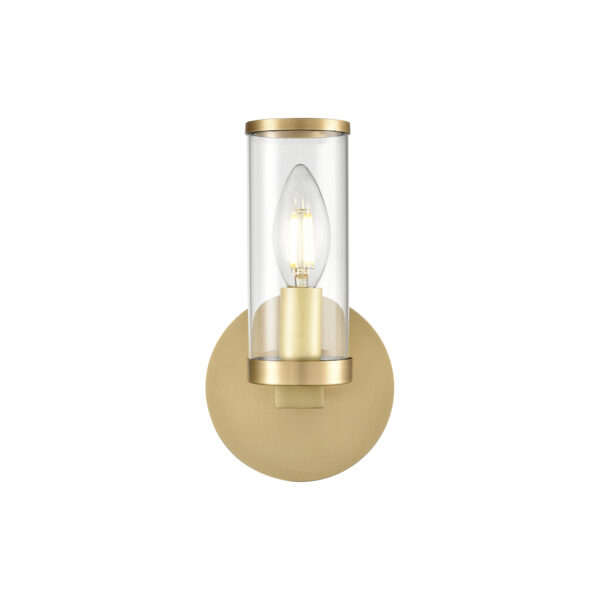 Alora Lighting Revolve Series WV309001NBCG ADA Compliant Wall/Bath Sconce