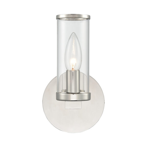 Alora Lighting Revolve Series WV309001PNCG ADA Compliant Wall/Bath Sconce