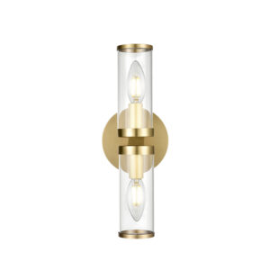 Alora Lighting Revolve Series WV309002NBCG ADA Compliant Wall/Bath Sconce