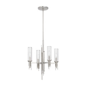 Alora Lighting Torres Series CH335418PNCR Mini-Chandelier