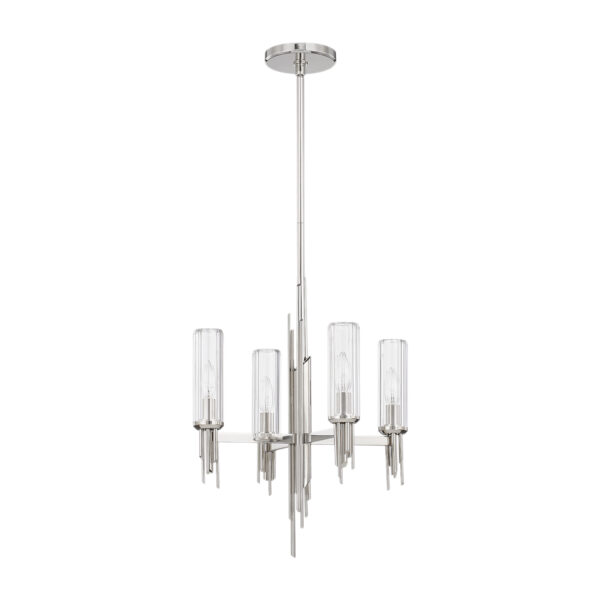 Alora Lighting Torres Series CH335418PNCR Mini-Chandelier