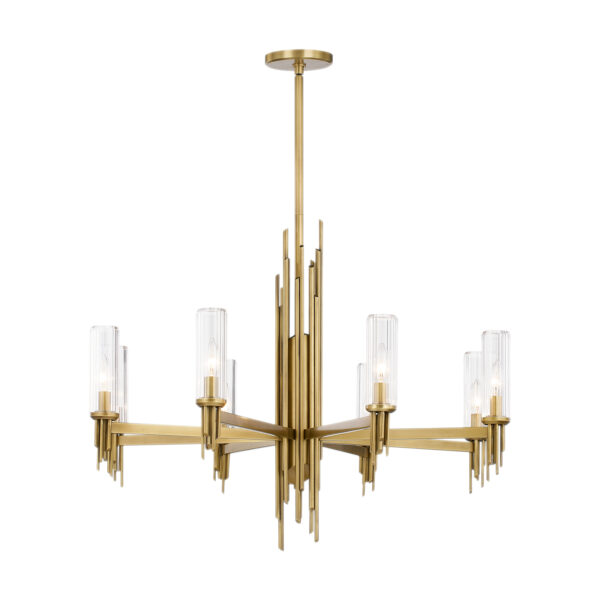 Alora Lighting Torres Series CH335836VBCR Chandelier