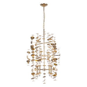 Alora Lighting Yukari Series CH340041PB Chandelier
