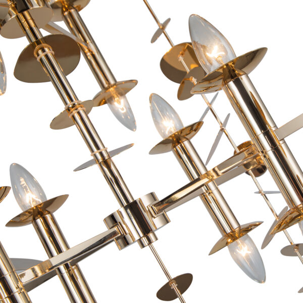 Alora Lighting Yukari Series CH340041PB Chandelier - Image 2