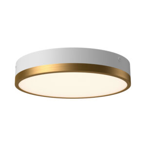 Alora Mood Lighting Adelaide Series FM554011AGWH LED Wall Sconce/Flush-Mount