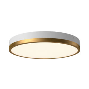 Alora Mood Lighting Adelaide Series FM554015AGWH LED Wall Sconce/Flush-Mount