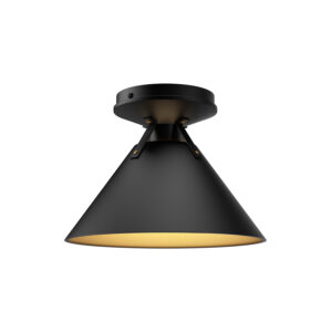 Alora Mood Lighting Archer Series FM584807MB Semi-Flush