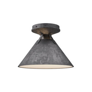 Alora Mood Lighting Archer Series FM584807SL Semi-Flush